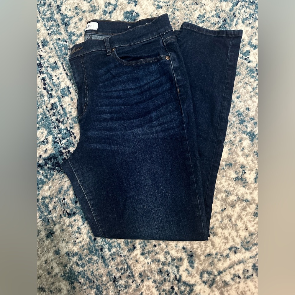 Size 14 loft outlet skinny jeans